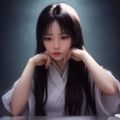 女性网络安全顾问的职业形象照，微笑面对镜头，背景为简约办公室，气质专业亲和