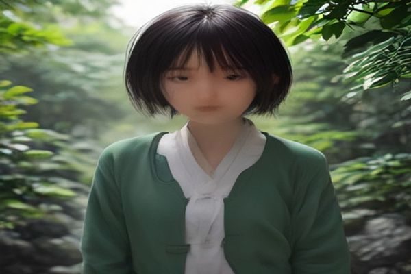 客服人员戴着耳麦坐在办公桌前处理用户举报工单，桌面摆放着记录本和水杯，氛围专业耐心
